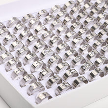Load image into Gallery viewer, Resin Stainless Ring For Men Cheap Fashion Couple Titanium Steel Woman Ring Jewelry Sets
